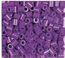 Game / Play Purple Perler Beads 1000 Per Package, patterns, beads, designs, pictures, pony, plastic, paper Toy / Child / Kid