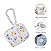 Case - Airspo 7 in 1 Accessories Set Compatible with 1 & 2 Protective Silicone Cover Floral Print Cute Case (Yellow Flower)