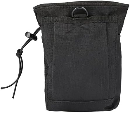 colorofthewind Dog Treat Training Pouch with Waste Poop Bags Dispenser for Training and Walking–Easily Carries Pet Toys, Kibble, Treats, Snacks– 3 Different Ways to Wear, Black