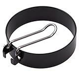 SOURBAN Round Egg Ring Iron Non-Stick Handle Round