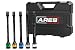 ARES 70367 - Torque Limiting Extension Bar Set - Chrome Moly 1/2-Inch Drive 8-Inch Long Impact Grade Bars - Flex Action Prevents Over-Tightening - Color Coded for Easy Identification