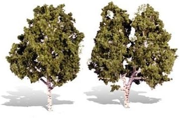 Classics Tree, Waters Edge 5-6" (2) by Woodland Scenics