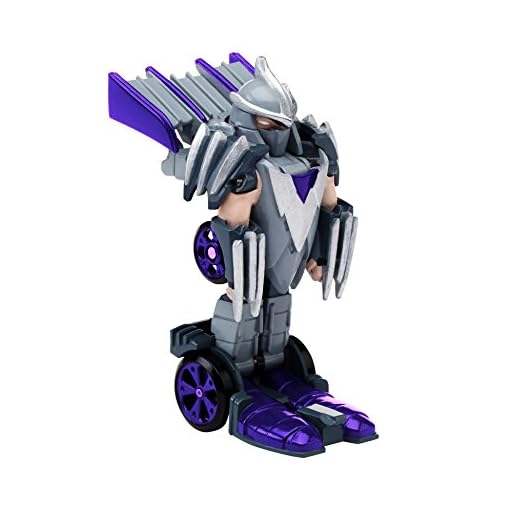 Teenage Mutant Ninja Turtles T-Machines Shredder Weaponized F1 One Touch Mutation Vehicle