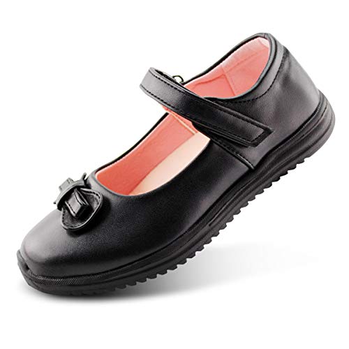 JABASIC Girls School Dress Shoes Mary Jane Flats (7M,Black) Pricepulse