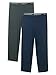 DAVID ARCHY Men's 2 Pack Bamboo Rayon Long Pajamas Pants Loungewear Sleep Bottoms