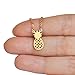 HUAN XUN Pineapple Fruit Korean Pendant Necklace - Stainless Steel Jewelry for Women