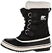Sorel Women's Winter Carnival Boot,Black/Stone,9 M US