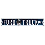 Open Road Brands Ford Truck Drive Embossed Street Sign