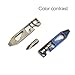 Titaner Titanium Multitool Pry Bar Bottle Opener Screwdriver Wrench Tool EDC Gear Keychain Tools (Blue)