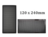 120mm x 2 PC Computer Case Fan Dust Filter Screen Dustproof Case Cover with Magnet, Ultra Fine PVC Mesh, Black Color - 2 Pack