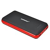 CORNMI Power Bank 20000mAh Portable Charger Battery Pack USB Charger Bank High Capacity External Battery Compatible with iPhone, Android, Samsung & iPad and More - Black