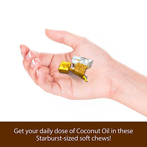 Healthy Delights Naturals, Coconut Oil Soft Chews, Promotes Healthy