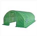 Quictent 2 Doors 20 Stakes Heavy Duty 20'x10'x7' Portable Greenhouse Large Walk-in Green Garden Hot House 8 vents + 2 doors Flow-through Ventilation