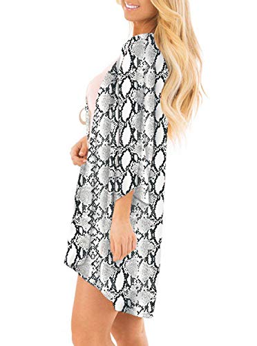 41GDrJYADyL SHEKINI Mujer Blusa Damas Chal Ropa de Playa Ropa de Playa Bohemia Impresa Suelta SHEKINI Mujer Blusa Damas Chal Ropa de Playa Ropa de Playa Bohemia Impresa Suelta - Imagen 4