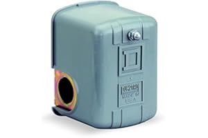 SCHNEIDER ELECTRIC Telemecanique Sensors 9013FSW2J21 Air-Pump Pressure Switch, NEMA 3R, 30-50 psi Pressure Setting, 20-65 psi Cut-Out, 15-30 psi Adjustable Differential