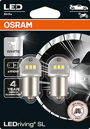 Ampoule LED Osram LEDriving SL W5W - 6000K Blanc, Double Blister | Usage Offroad Uniquement