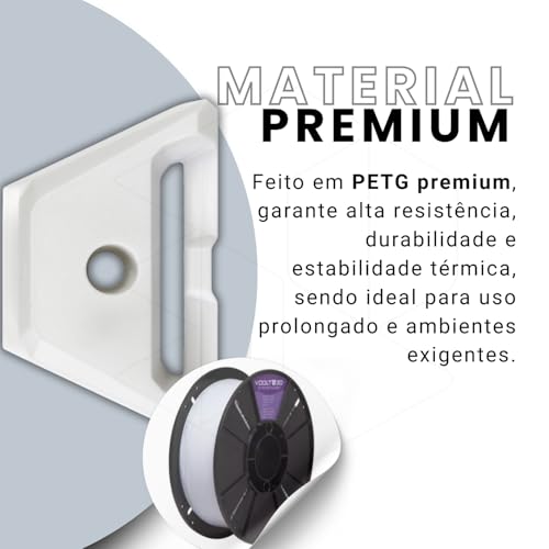 Suporte Parede Antena Starlink Geração 3 Reforçado – Instalação Externa em Laje, Parede ou Telhado – Alta Resistência