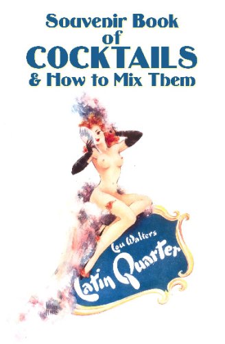 Latin Quarter Souvenir Book Of Cocktails & How To Mix Them by Halliwell Hobbes