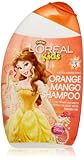 L'Oreal Kids Disney Princess Extra Gentle 2-in-1 Shampoo, Orange Mango, 9 Fluid Ounce