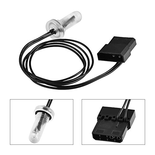 Richer-R Water Cooling LED Light, 1pc G1/4 Thread PC Computer Pillar Water Cooling Tank System LED Light Lamp (UV Purple)