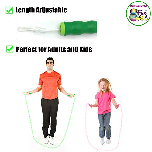 3 Fitness+Equipment+Skipping+Adjustable+Segmented