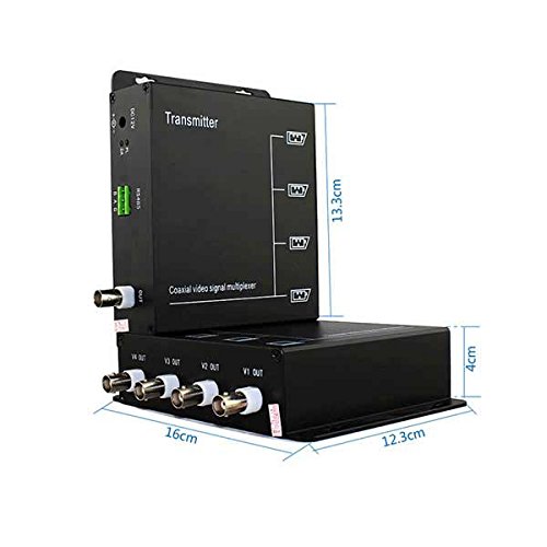 4Channel Video Multiplexer for 1 Coaxial Cable - Thumbnail 3