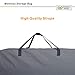 Cuddly Nest Folding Mattress Storage Bag - Heavy Duty Carry Case for Tri-Fold Guest Bed (Fits 6
