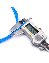 FYSETC - Tubo de teflón 3D para boquilla de 1 metro PTFE de 0.069 in con filamento ID de 0.075 in OD de 0.157 in de diámetro, para reprap Rostock Bowden extrusor de bolos, color azul
