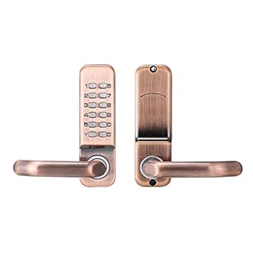 Door Locks Mechanical Digital Push Button Door Lock Smart