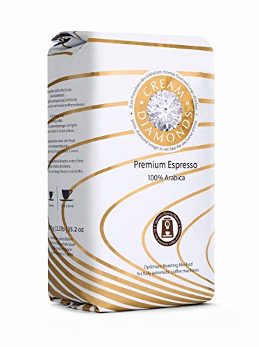 Genuss-Duo: Cream Diamonds classic & extra-forte, Espresso-/Kaffeebohnen, 2 x 1 kg – Bild 4