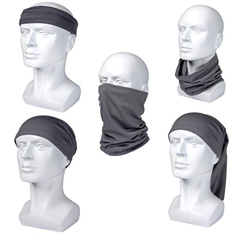 Sun UV Protection Mask Neck Gaiter Magic Face Cover Scarf Dust Wind Bandana Balaclava for Fishing Hiking Cycling - Thumbnail 3
