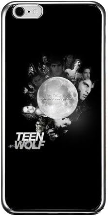 Customized Plating and Silicone High Quality TV Play Teen Wolf iPhone 6 Plus/6s Plus 5.5 Case Silver