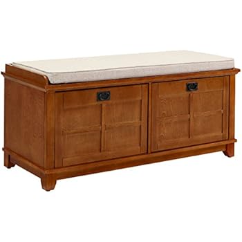 Crosley Furniture Adler Entryway Bench - Warm Oak
