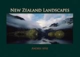 Front cover for the book New Zealand landscapes by Andris Apse