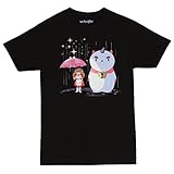 Bee and Puppycat In The Rain Adult T-Shirt (Small)
