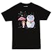 Bee and Puppycat In The Rain Adult T-Shirt (Small)