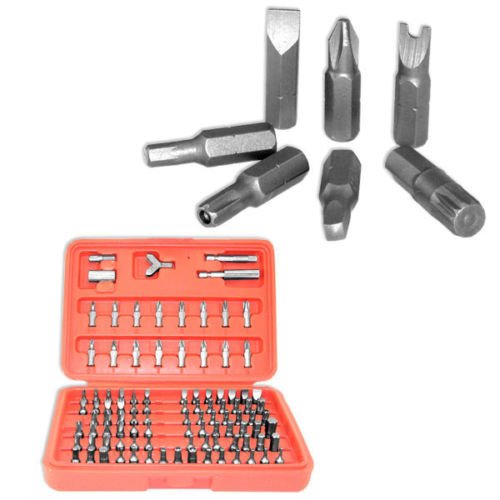 Click Here to See More Images Generic NV_1008003597_YC-US2 riverit Tamper Proof etric 100pc Security E Tam Torx Star Hex roof Bit Set | Metric & SAE Star Key Screwdriver 100pc S