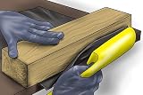 Unibos Lead Dresser Tool Plastic Builder Roofer Moulded Handle view 7