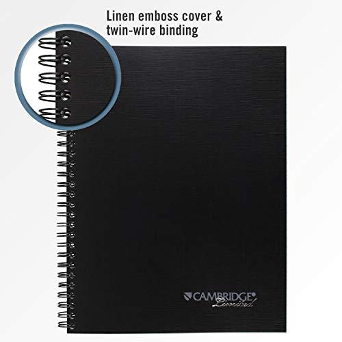 Mead Cambridge Business Notebook, Wirebound, Legal Ruled Paper, 80 Sheets, 6-5/8" x 9-1/2" (06672) - Thumbnail 2