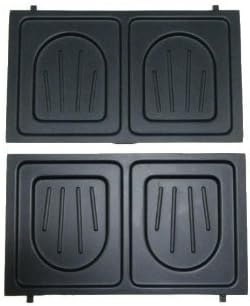 Plaque Croque Monsieur X2 Pour Pieces Cuisson Petit Electromenager
