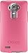 OTTERBOX Symmetry Series Case for LG G4 - Retail Packaging - Hibiscus Pink/Sleet Grey