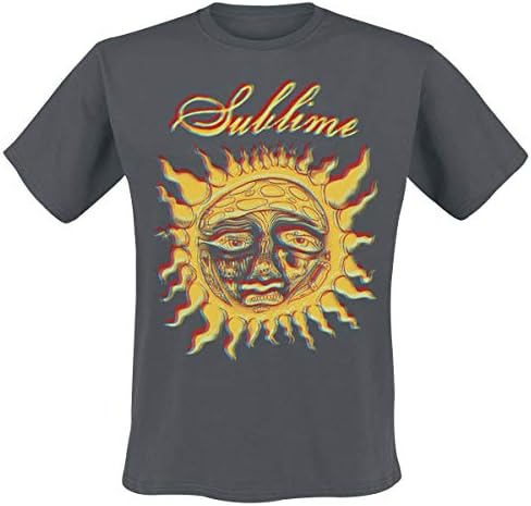 sublime Tシャツ　L Amazon.com: Sublime T Shirt Yellow Sun Band Logo Official Mens