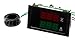 UCTRONICS AC 80V-300V 100A 2 in 1 Voltmeter Ammeter LED Digital Multifunction Panel Meter Measurement Meter Dual Display with Current Sense Transformer