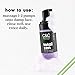 C&C by Clean & Clear Total Zen Calming Lavender Mousse Facial Cleanser to Remove Dirt, Relaxing Oil-Free Face Wash for Sensitive Skin, Not Tested on Animals, 3.4 fl. oz.