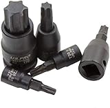 US PRO 15pc Impact Torx Bit Socket Set 1/4 3/8 1/2 Drive T6-T70 US Pro view 3