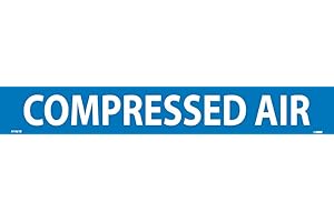 NMC A1061B National Marker Label Compressed Air, 2 Inches x 14 1 4 Inch (Pack of 25)