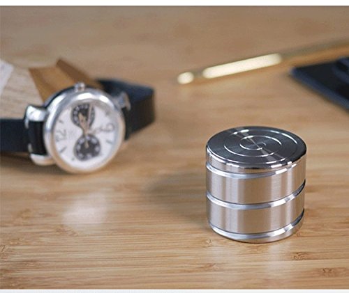image for Fidget Screw Spinner, DMaos New Cube Hypnotic Cylinder Metal Stainless