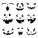 Elcoho Pumpkin Decorating Craft Kits Halloween Pumpkin Stickers Makes 9 Pumpkins
