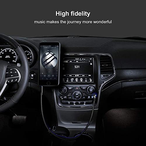 Aux Cable, CableCreation 6ft Aux Cord for Car 90 Degree Right Angle