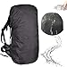 Joy Walker Waterproof Backpack Rain Cover Suitable for (55-70L, 70-90L) Backpack (Black, XXL (for 70-90L Backpack))